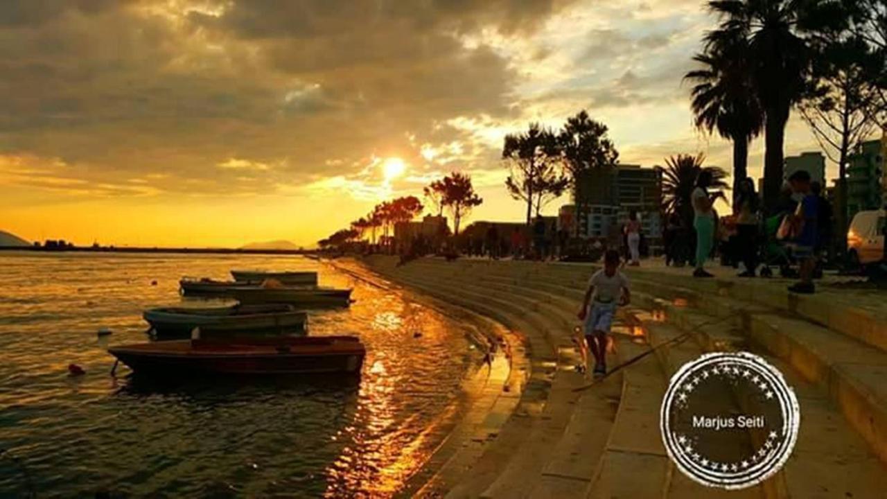 Sea View Apartment Onorato 1 Vlorë Εξωτερικό φωτογραφία