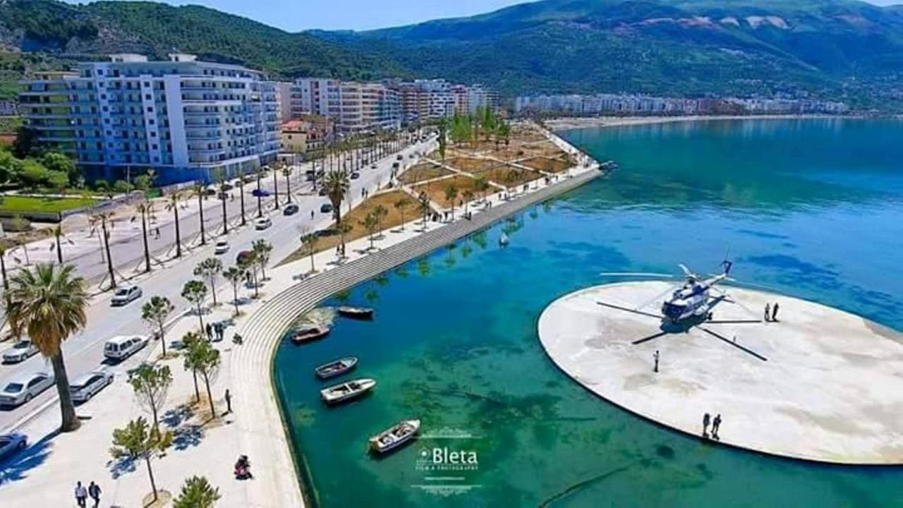 Sea View Apartment Onorato 1 Vlorë Εξωτερικό φωτογραφία